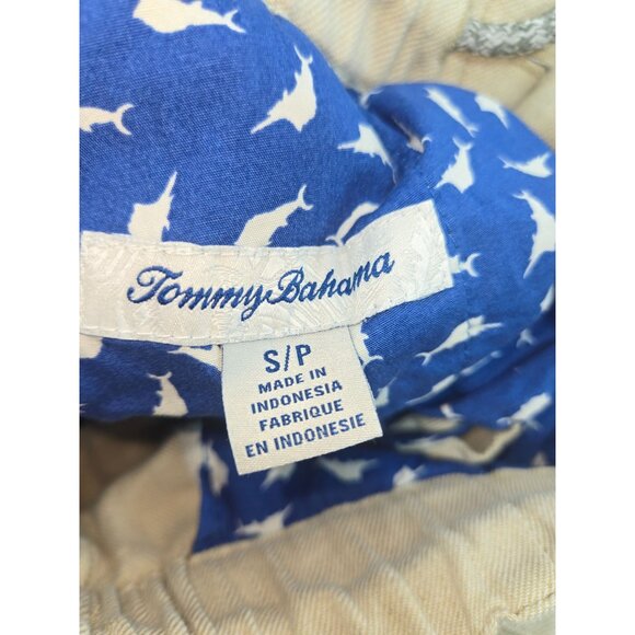 Tommy Bahama Womens Linen-Blend Capris Small Beige - Picture 4 of 8